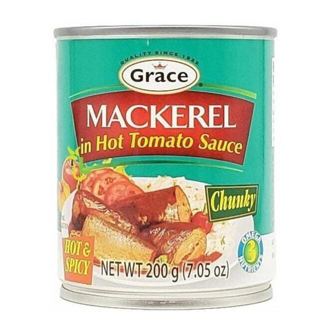Grace Mackerel in Hot and Spicy Tomato Sauce 200g