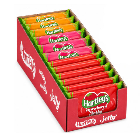 Hartley's Assorted Tablet Jelly 12 x 135g Packs