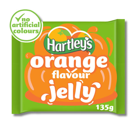 Hartley's Orange Flavour Jelly 6x135g