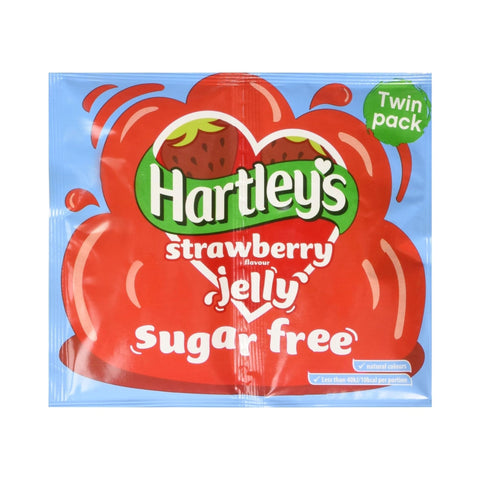 Hartleys Sugar Free Jelly Strawberry 23g - 6 x Double Pack Sachets