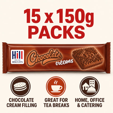 Hill Biscuits Chocolate Creams Biscuits 