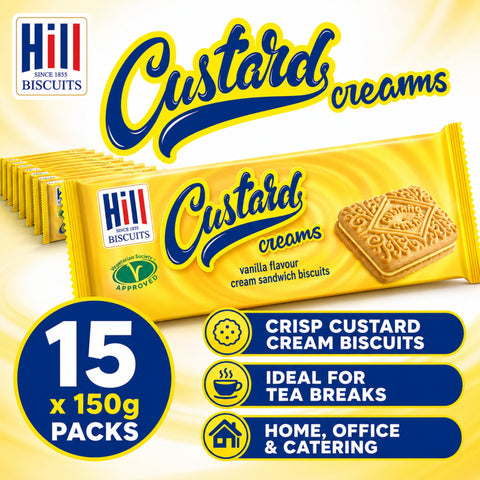 Hill Biscuits Custard Creams