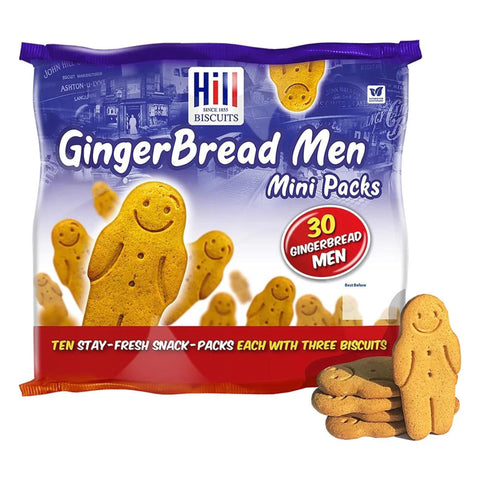 Single 300g pack of Hill Gingerbread Men Mini Packs