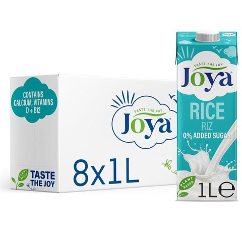 Joya No Added Sugar Plant-Based Vegan Rice Drink With Calcium 1ltr