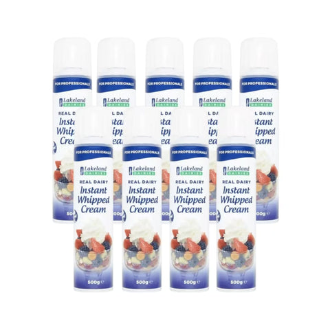 Lakeland Dairies Real Dairy Instant Whipped Cream 500g Aerosols