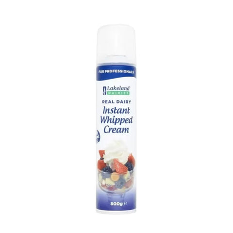 Lakeland Dairies Real Dairy Instant Whipped Cream 500g Aerosols
