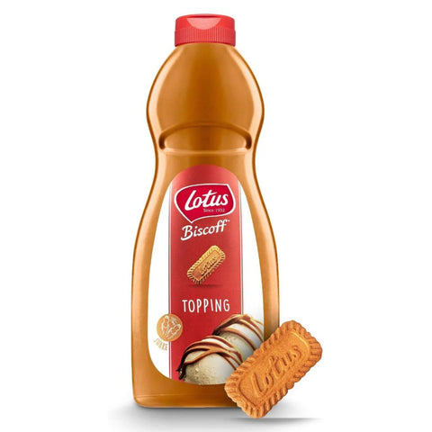 Lotus Biscoff Topping Sauce Squeezy Bottles 1kg