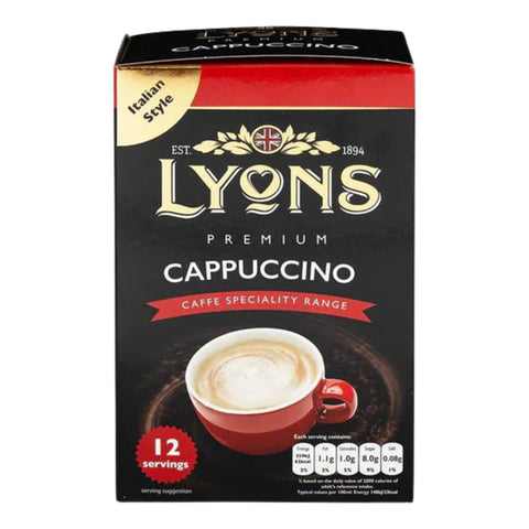 Lyons Cappuccino Sachets 