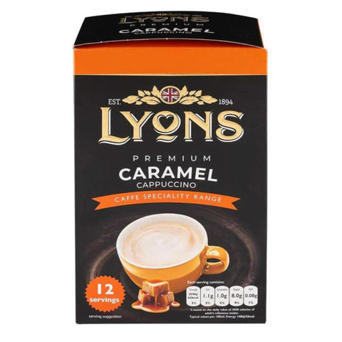 Lyons Caramel Cappuccino Sachets 