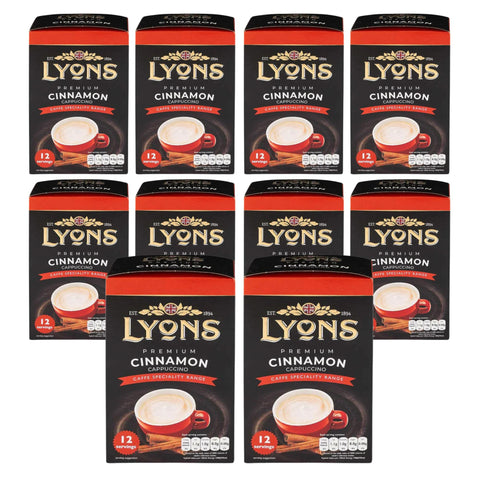 Lyons Cinnamon Cappuccino 10 boxes