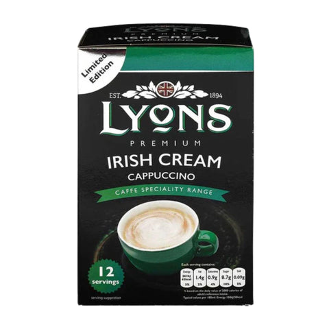Lyons Irish Cream Cappuccino Sachets 