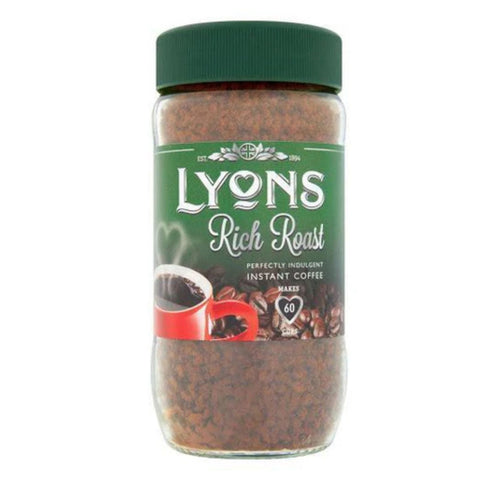 Lyons Rich Roast Instant Coffee 100g Jar