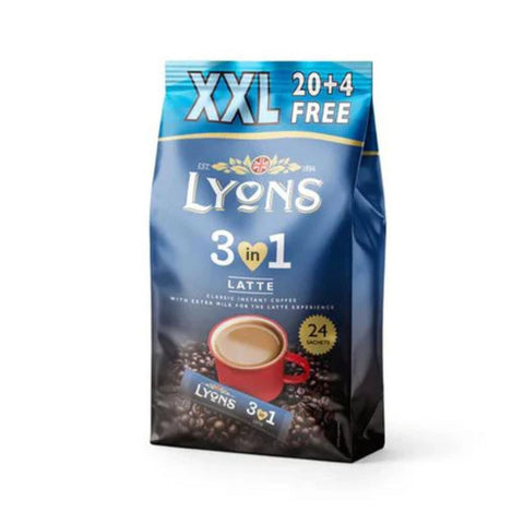 Lyons XXL 3 in 1 Latte Sachets