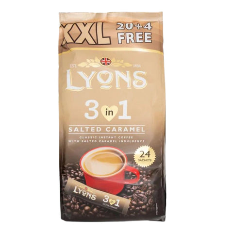 Lyons XXL 3 in 1 Salted Caramel Sachets