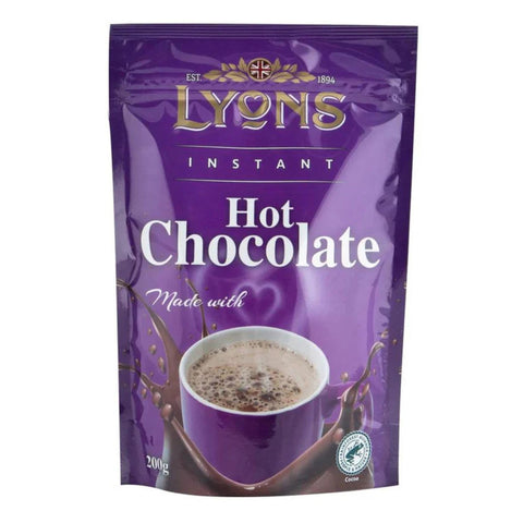 Lyons Instant Hot Chocolate 200g Pouch