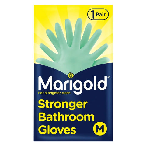 Marigold Stronger Bathroom Gloves Medium 1 Pair