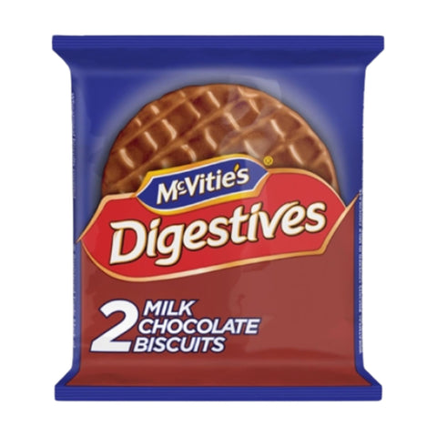 McVitie's Milk Chocolate Digestives To Go Twin packs