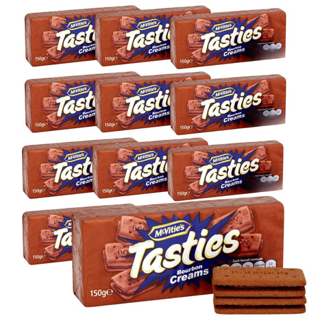 McVitie's Tasties Bourbon Creams 12 x 150g Packs
