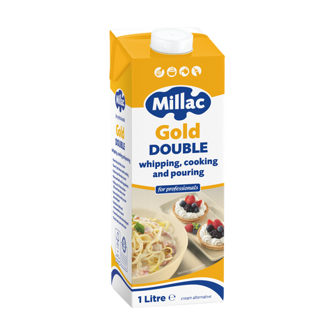 Millac Gold Double Whipping, Cooking and Pouring Milk Alternative 1ltr
