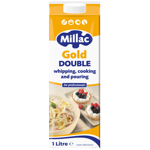 Millac Gold Double Whipping, Cooking and Pouring Milk Alternative 1ltr