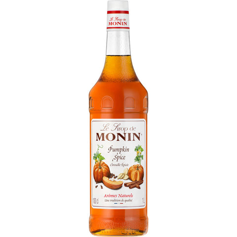 Monin Pumpkin Spice Syrup 1x1ltr (Seasonal)