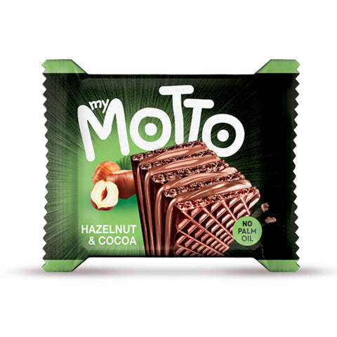 My Motto Hazelnut & Cocoa Wafer- 10x3x30g