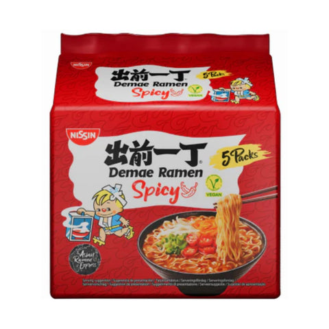 Nissin Demae Ramen Spicy Multipack 1x5x100g