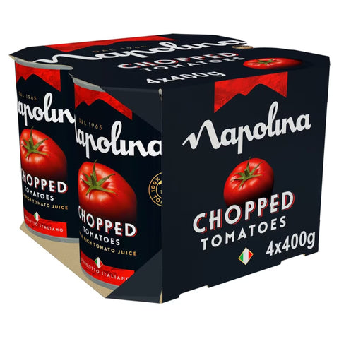 Napolina Chopped Tomatoes 12x400G