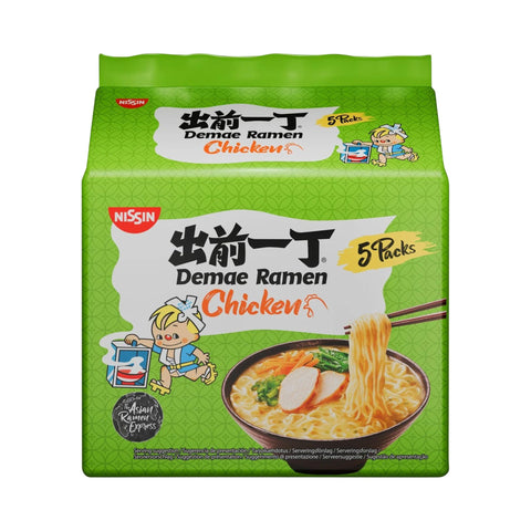 Nissin Demae Ramen Chicken Multipack 1x5x100g