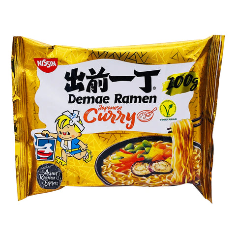 Nissin Demae Ramen Japanese Curry Instant Noodles 30x100g