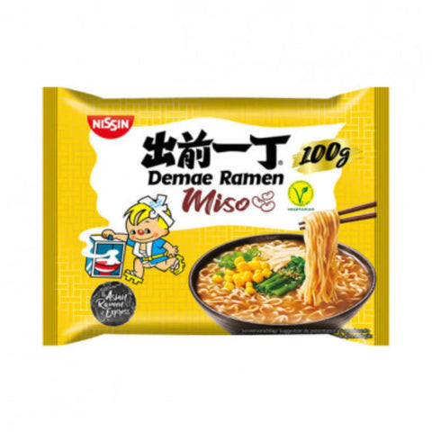 Nissin Damae Ramen Miso Noodles 30x100g