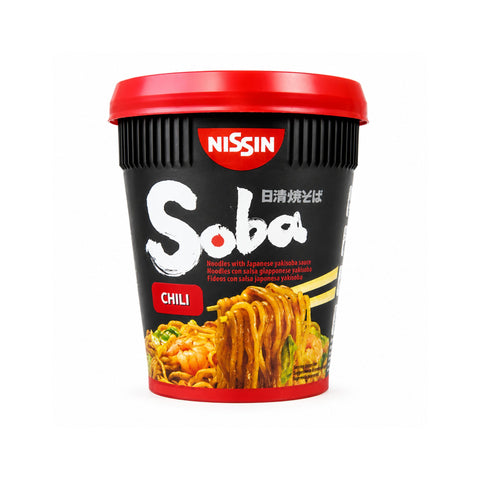Nissin Soba Chilli Pot Noodles 8 x 90g