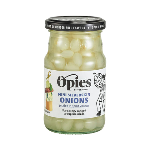 Opies Mini Silverskin Onions 6x227g