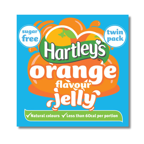 Hartley's Sugar Free Jelly Orange 12x23g