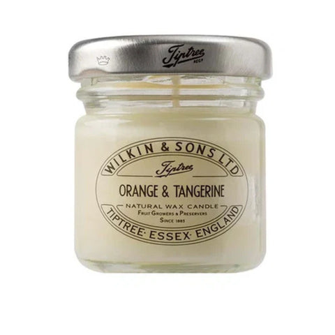 Orange & Tangerine Miniature Natural Wax Candle 28g