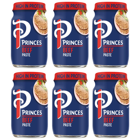 Princes Beef Paste 6 x 75g Pots
