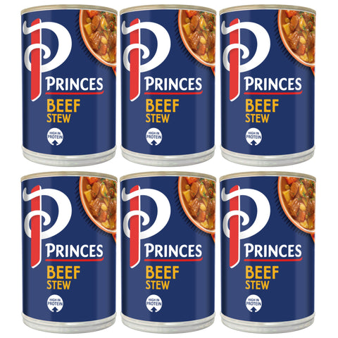 Princes Beef Stew 6 x 392g Cans