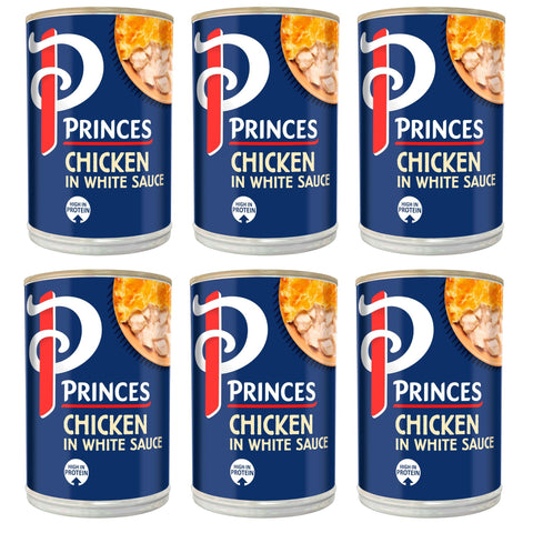 Princes Chicken in White Sauce 6 x 392g Tins