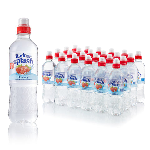 Radnor Splash Strawberry Flavoured Water 24x500ml