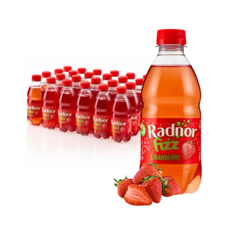 Radnor Fizz Strawberry Juice Drink 24 x 330ml Bottles