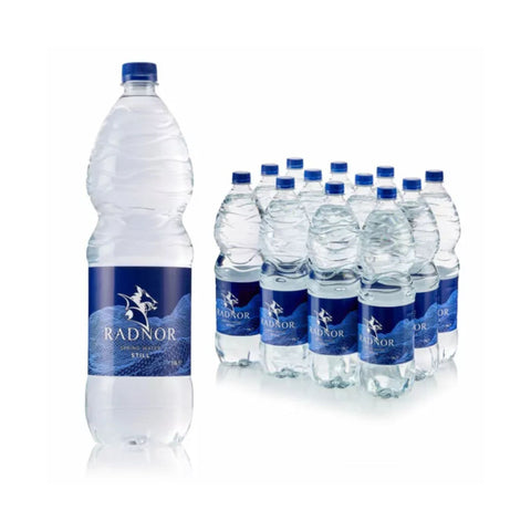 Radnor Hills Still Spring Water 12 x 1.5 Litre Bottles