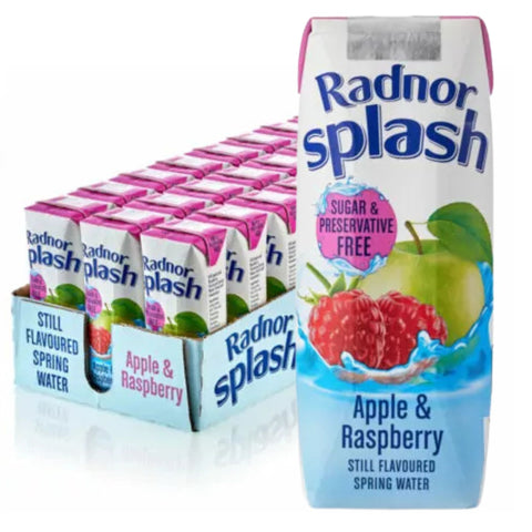 Radnor Splash Apple and Raspberry Sugar Free Tetra-Pak 24x250ml