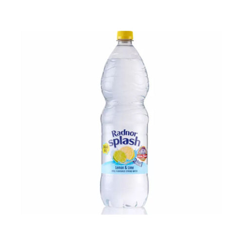 Radnor Splash Lemon & Lime SUGAR FREE Still Flavoured Spring Water 1.5 Litre Bottle