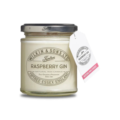 Raspberry Gin Jam Jar Natural Wax Candles 135g