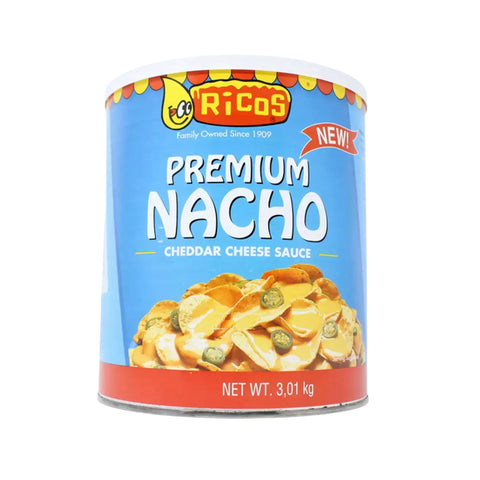 Ricos Premium Nacho Cheddar Cheese Sauce Tin 3kg