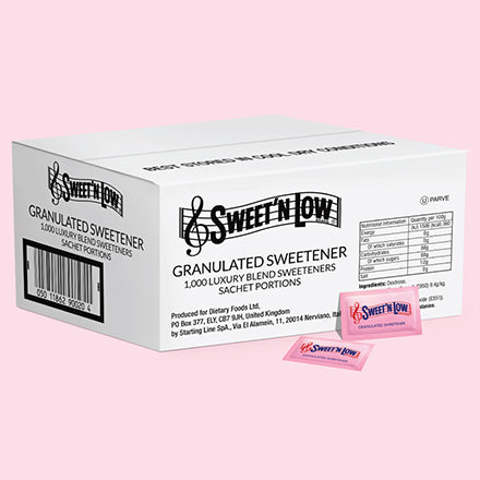 Sweet'n Low Low Calorie Sweetener Sachets - Box of 1000
