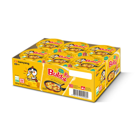 Samyang Hot Chicken Ramen Cheese Cup 6x70g