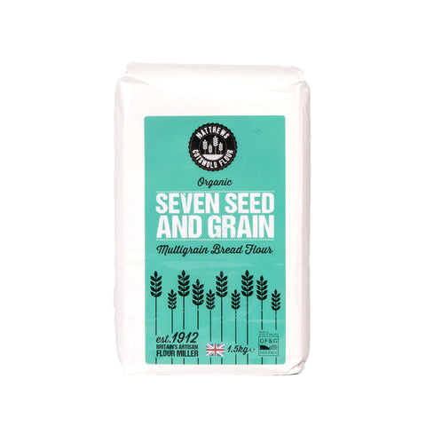 Matthews Organic Seven Seed Mix Strong Flour 5x1.5kg