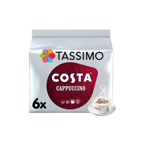Tassimo Costa Cappuccino 12 Discs 5x210g