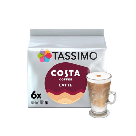 Tassimo Costa Latte 12 Discs 5x167g
